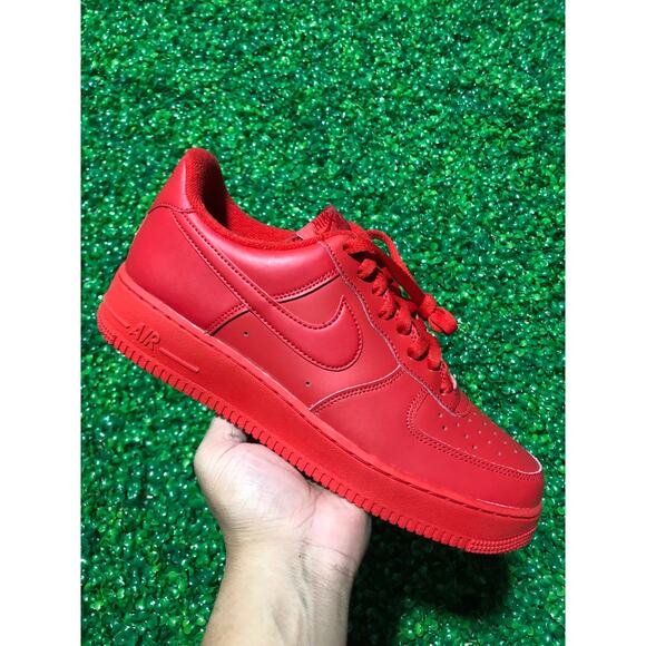 Air Force 1 Low '07 LV8 1 Triple Red CW6999-600 New With Box - Picture 5 of 11